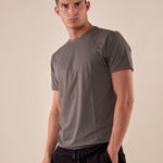 T-Shirt Uomo manica corta in tessuto tecnico traspirante ideale per sport e attività outdoor. M48952 MUSCHIO SUPERIOR VINTAGE 