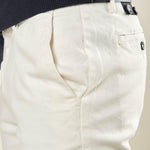 Pantalone Uomo in Cotone Elasticizzato Invernale con Tasche allAmericana. Comfort e Stile per la Stagione Fredda. PSI1781H OFF WHITE HAMAKI-HO 