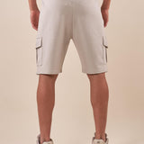 Bermuda Uomo in felpa con tascone laterale. DM9206 GREY LIGHT DATCH 
