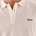 Polo manica corta cotone elasticizzato. DM1881 LUNAR WHITE DATCH 