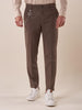 Men's stretch cuffed America pocket trousers.