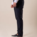 Pantalone chino slim fit con risvolto uomo. OE1S2S5P32 BLU OVER-D Uomo 