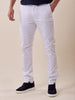 Men's stretch cotton trousers with America pocket.