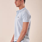 Polo manica corta cotone elasticizzato. DM1881 SKY BLUE DATCH 