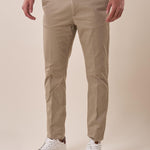 Pantalone tasca all'america cotone elasticizzato uomo. PSE1744H BEIGE HAMAKI-HO Uomo 