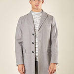 Cappotto Uomo Modello Baronetto. Eleganza Classica e Stile Contemporaneo CP10H PERLA HAMAKI-HO 