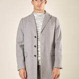 Cappotto Uomo Modello Baronetto. Eleganza Classica e Stile Contemporaneo CP10H PERLA HAMAKI-HO 