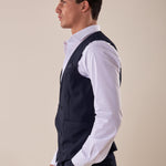 Gilet doppio petto GPE508 BLU BLACKSUNDAY 