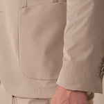 Giacca tessuto tecnico stretch no stiro uomo. GAE1596H BEIGE HAMAKI-HO Uomo 