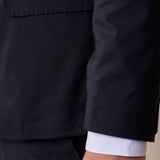 Giacca uomo due bottoni regular fit asca con pattine. OE1S2S5G12 BLU OVER-D Uomo 