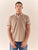 Polo Uomo manica corta in cotone piquet con ricamo. P626122 BEIGE Henry Cotton's Uomo