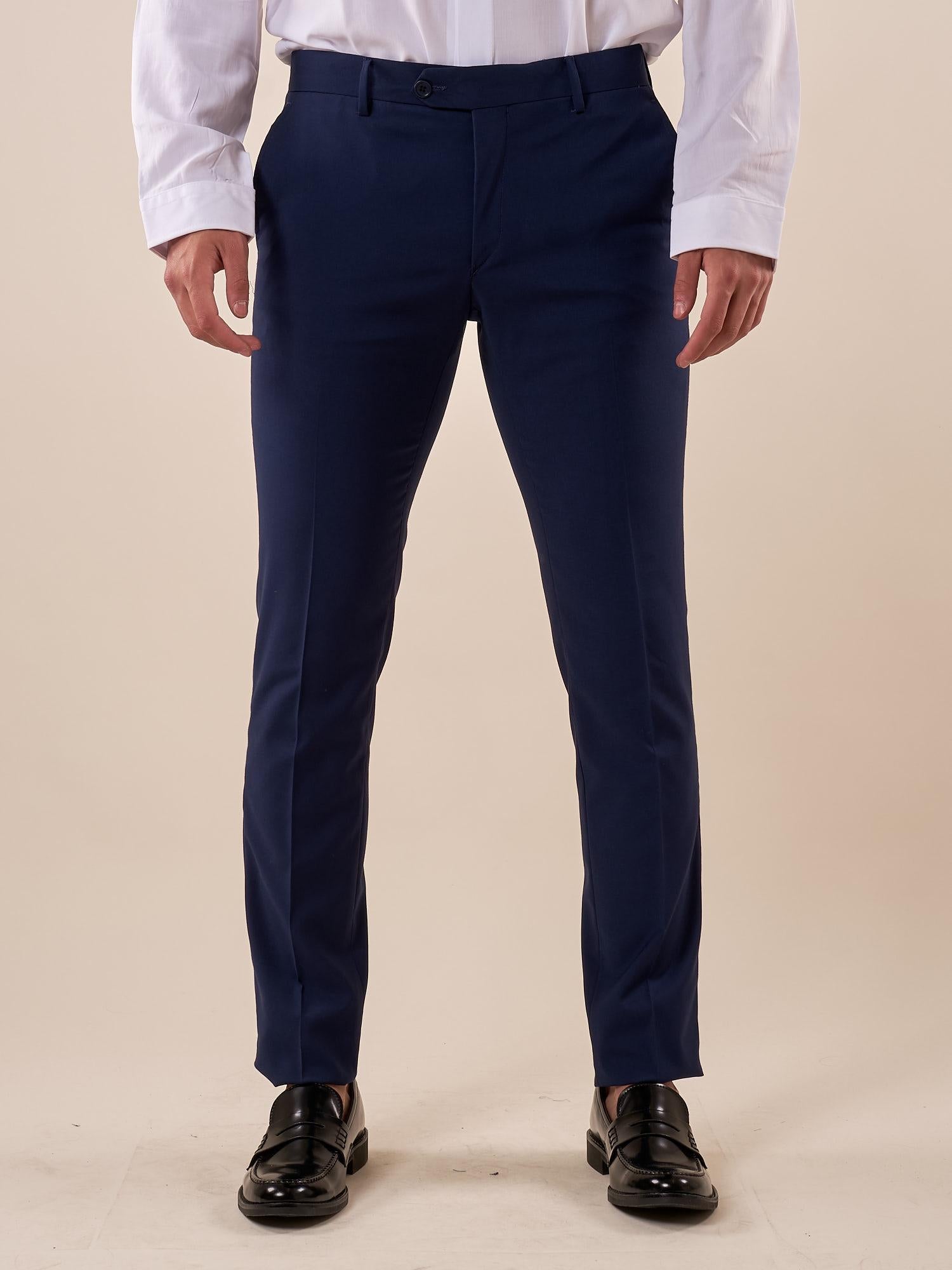Pantalone da Uomo classico slim fit tasche all'americana. TM/NAP/D/7PANT AVION ITALIAN FORMAT Uomo 