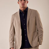 Giacca tessuto tecnico stretch no stiro uomo. GAE1596H BEIGE HAMAKI-HO 