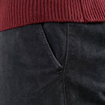 Pantalone Uomo Invernale in Velluto 1000 Righe. Eleganza Classica e Comfort Moderno. M49436 BLU GUY 