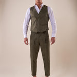 Gilet doppio petto rigato uomo. OE1S2S5I03 MILITARE OVER-D 