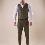 Gilet doppio petto rigato uomo. OE1S2S5I03 MILITARE OVER-D 