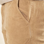 Pantalone Uomo Invernale in Velluto 1000 Righe. Eleganza Classica e Comfort Moderno. M49436 CAMEL GUY 