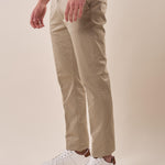 Pantalone tasca all'america cotone elasticizzato uomo. PSE1744H BEIGE HAMAKI-HO Uomo 