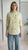 Camicia Donna in Cotone Manica Lunga Over Fit con Applicazione di Pietre R49/102958 GIALLO EXTASY Donna