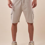 Bermuda Uomo in felpa con tascone laterale. DM9206 GREY LIGHT DATCH 