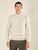 Maglia Uomo Invernale in Morbido Tessuto con Mezzo Collo Rigato. Eleganza e Comfort in un Solo Capo.