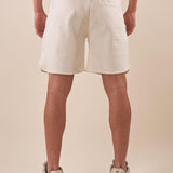 Bermuda Uomo in misto cotone sportivo. DM9221 LUNAR WHITE DATCH Uomo 