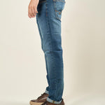 Jeans Uomo 5 Tasche Slim Fit. Stile, Comfort e Versatilità in un Unico Capo M49299 DENIM GUY Uomo 
