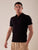 Polo manica corta viscosa crepe f.12 uomo.