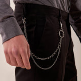 Pantalone tasca america elasticizzato con risvolto uomo. BK25002 NERO BLACKSUNDAY 