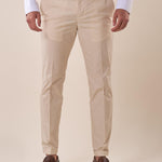 Pantalone chino slim fit con risvolto uomo. OE1S2S5P32 BURRO OVER-D 