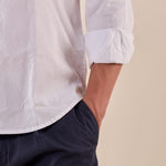 Camicia Uomo Manica Lunga 100% cotone. M48643 BIANCO SUPERIOR VINTAGE 