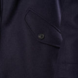 Parka Uomo con Cappuccio e Tasche con Pattine. CP14H BLU HAMAKI-HO 