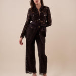 Giacca da Donna in Pizzo Elegante con pattine. GI000737 NERO ARTIGLI 