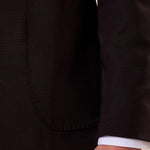 Abito classico sartoriale tasca a toppe uomo HAITI NERO MULISH 