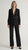 Giacca donna in tessuto crepe con maniche lunghe velate e dettagli gioiello GI004353 NERO ARTIGLI Donna
