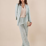Giacca Donna blazer sfoderata elegante con dettagli raffinati. ROMI/3866 RUGIADA ROMIHO 