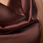 Top Donna Curvy con Giromanica e Scollo Morbido  Raso Davanti, Maglina Lurex Dietro. F453YBFKABUL MORO Lizalù 