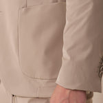 Giacca tessuto tecnico stretch no stiro uomo. GAE1596H BEIGE HAMAKI-HO 