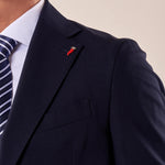 Abito classico sartoriale tasca a toppe uomo HAITI BLU MULISH 