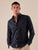 Camicia Uomo Manica Lunga 100% cotone. M48643 BLU SUPERIOR VINTAGE Uomo