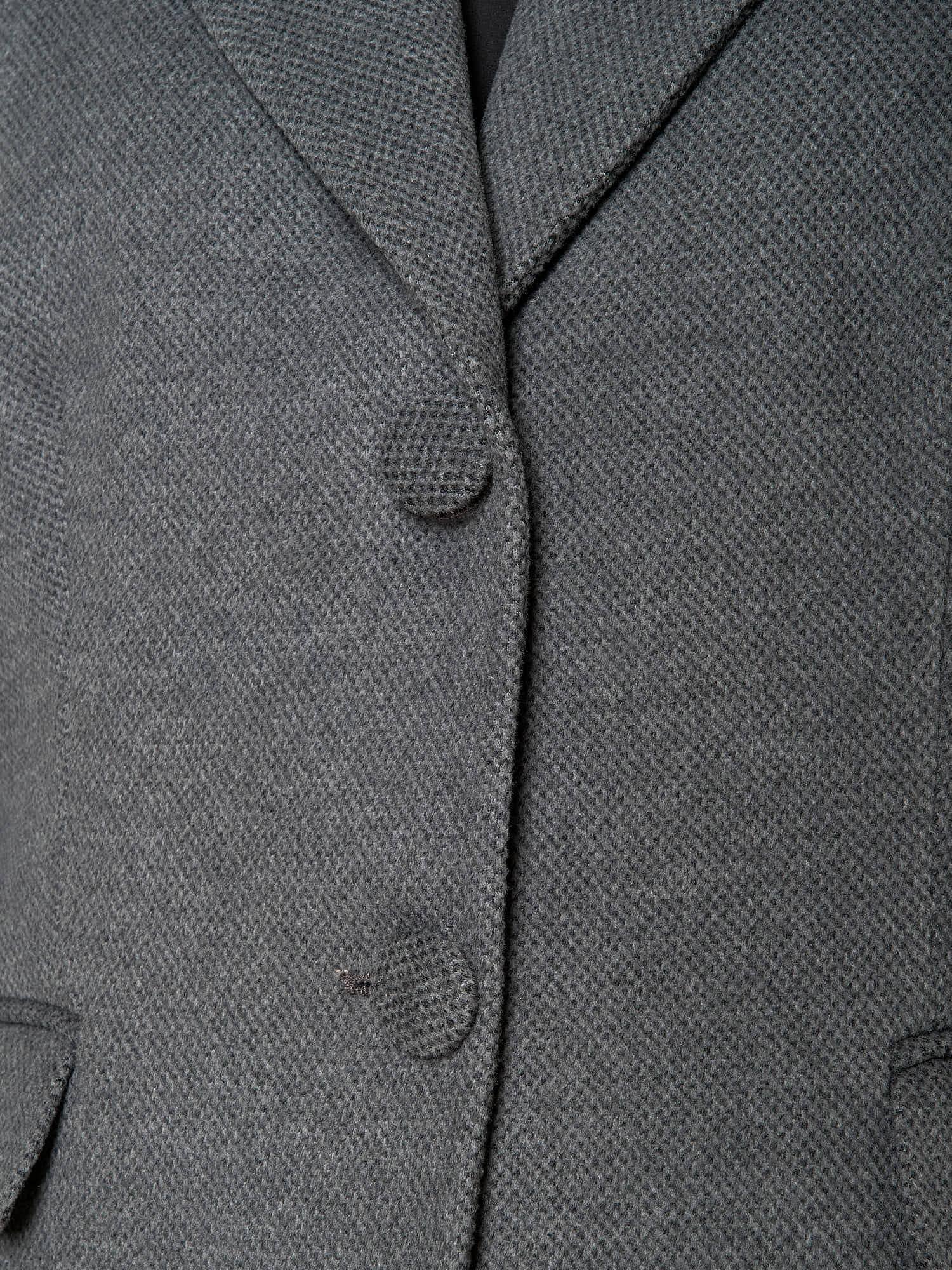 Cappotto donna monopetto. Due bottoni, tasca a pattina e vestibilità affiancata. CP003189 GRIGIO SCURO ARTIGLI 