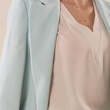 Giacca Donna blazer sfoderata elegante con dettagli raffinati. ROMI/3866 RUGIADA ROMIHO 