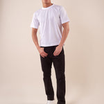 T-Shirt manica corta oversize jersey uomo. CON2906425 WHITE CONSENSO 