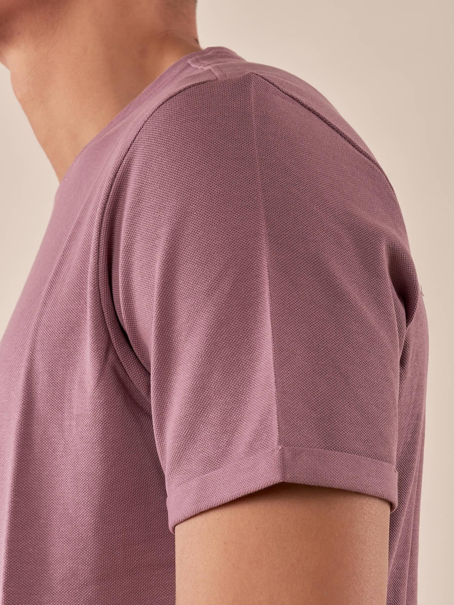 T-shirt Uomo Manica Corta in 100% Cotone Piqué  Girocollo, Comfort e Stile Casual. M49065 ANTICO SUPERIOR VINTAGE 