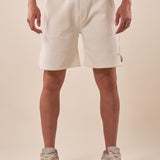 Bermuda Uomo in misto cotone sportivo. DM9221 LUNAR WHITE DATCH Uomo 