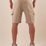 Bermuda Uomo in felpa con tascone laterale. DM9206 DESERT STONE DATCH 
