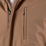 Giubbino Uomo con Cappuccio Antivento Tasca con Zip. GBI1616H FANGO HAMAKI-HO 