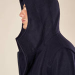 Parka Uomo con Cappuccio e Tasche con Pattine. CP14H BLU HAMAKI-HO 