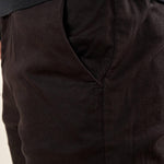 Pantalone Uomo in Cotone Elasticizzato Invernale con Tasche allAmericana. Comfort e Stile per la Stagione Fredda. PSI1781H NERO HAMAKI-HO 