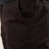 Pantalone Uomo in Cotone Elasticizzato Invernale con Tasche allAmericana. Comfort e Stile per la Stagione Fredda. PSI1781H NERO HAMAKI-HO 